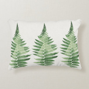 Minimalistische Grüne ernährende botanische Illust Dekokissen