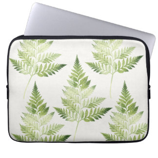 Minimalistische Grüne ernährende botanische Illust Laptopschutzhülle