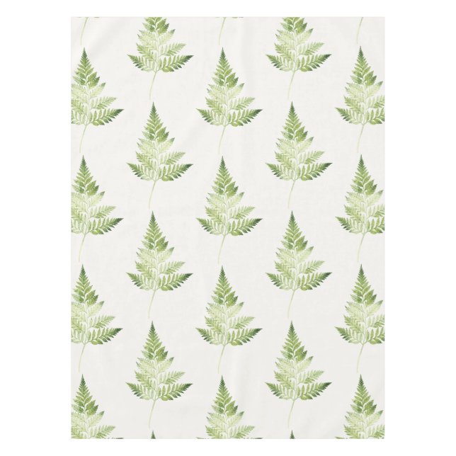 Minimalistische Grüne ernährende botanische Illust Tischdecke (Vorderseite)