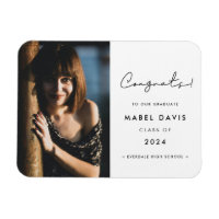 Minimalistische handgeschriebene Glückwunsch Foto