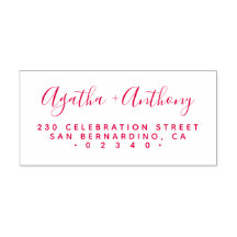 Minimalistische handgeschriebene Hochzeitsstimmung