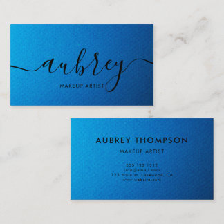 Minimalistische handgeschriebene Kalligrafie | Cus Visitenkarte