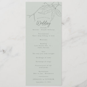 Minimalistische, handgezeichnet Reben weiße Farbe Programm