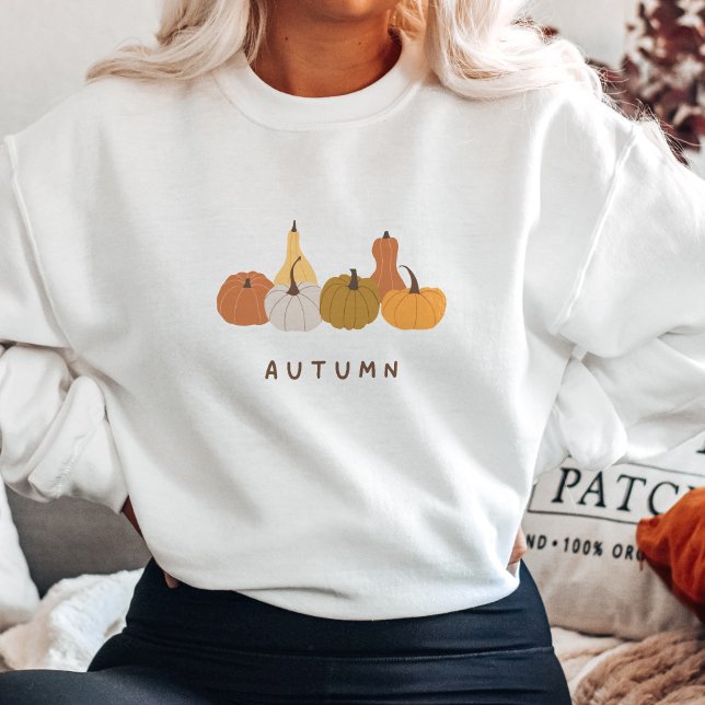 Minimalistische Herbstpumpen Sweatshirt (Von Creator hochgeladen)