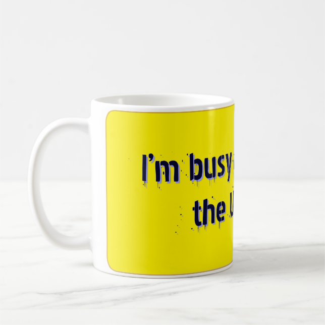 Minimalistische himmlische Kaffeetasse (Links)