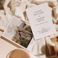 Minimalistische Hochzeit des Fotos Römische Zahlen