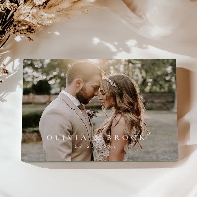 Minimalistische Hochzeit Gästebuch (Von Creator hochgeladen)