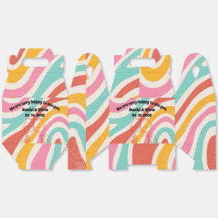 Minimalistische Hochzeit Geschenkschachtel