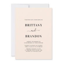 Minimalistische Hochzeit in Rosa