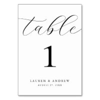 Minimalistische Hochzeit in Schwarz und Weiß | Eve