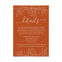 Minimalistische Hochzeit mit moderner Rostflora