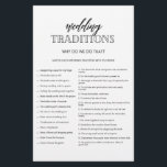 Minimalistische Hochzeit Traditionen Duschgame Fly Flyer<br><div class="desc">Genießen Sie Ihr Brautparty mit diesen einfachen und niedlichen Spielen. Karo unsere Kollektion für mehr Brautparty Spiele im selben Stil. Bitte beachten Sie,  dass diese Spiele nicht bearbeitet werden können.</div>