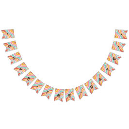 Minimalistische Hochzeit Wimpelkette