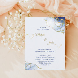 Minimalistische Hochzeitseinladungsvorlage Einladung