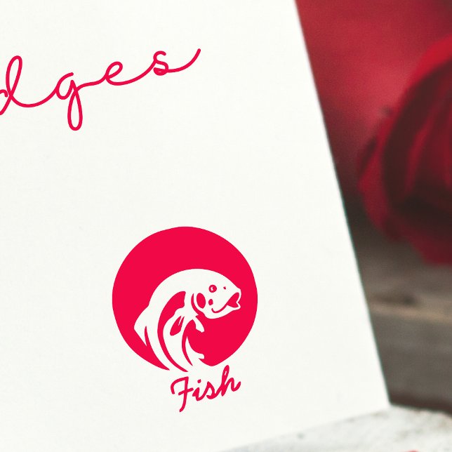 Minimalistische Hochzeitsgäste Gummistempel (Von Creator hochgeladen)