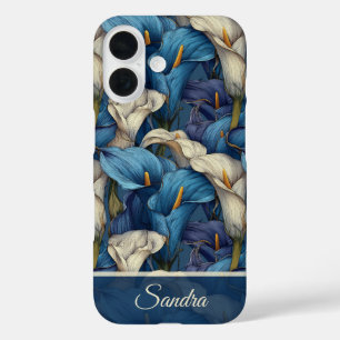 Minimalistische Hochzeitsgeschenke Calla Lilien Bl iPhone 16 Hülle
