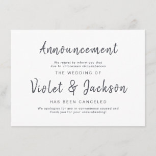Minimalistische Hochzeitskarten Einladung