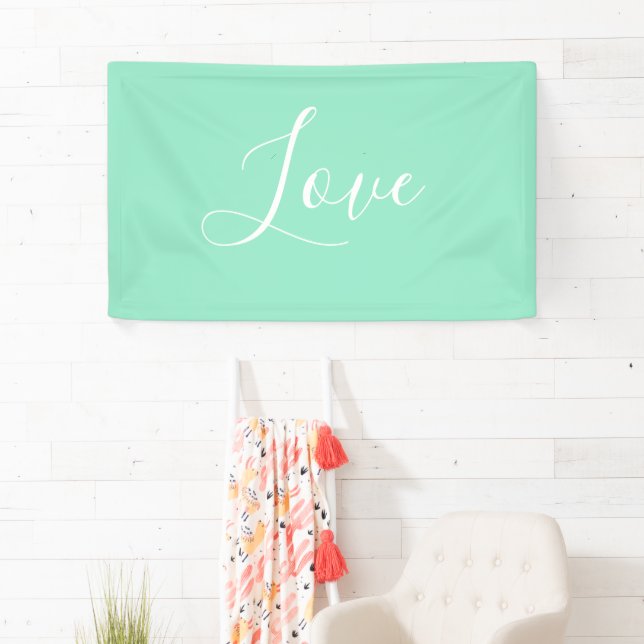 Minimalistische Hochzeitslackierung mit fester Nud Banner (Insitu)