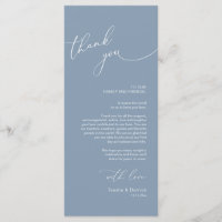 Minimalistische Hochzeitsplatteinstellung Dankesch