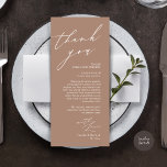 Minimalistische Hochzeitsplatteinstellung Dankesch Programm<br><div class="desc">Die perfekte Touch für Ihren Hochzeitsempfang - unsere elegante Hochzeitskarte mit dem Kartentitel "Danke"! Diese Karten sind so konzipiert, dass Sie jeden Gast an Ihrem besonderen Tag herzlich willkommen heißen. Sie sind der ideale Weg, um Ihren Tischen eine persönliche Touch hinzuzufügen. Diese Orts-Einstellungskarten sind einfach zu bedienen - einfach eine...</div>