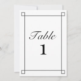 Minimalistische Hochzeitsszenarien in Schwarz und Einladung