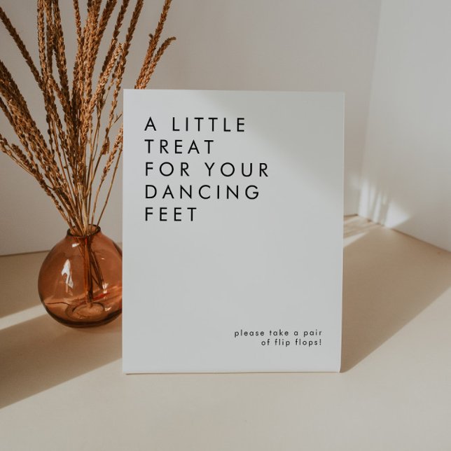 Minimalistische Hochzeitsszenario Sockelschild (Von Creator hochgeladen)