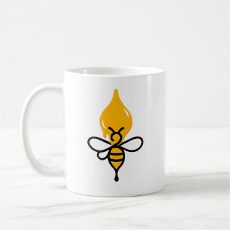 Minimalistische Honigfahne Kaffeetasse