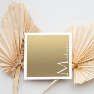 Minimalistische Imitate Gold Square Business Card Quadratische Visitenkarte