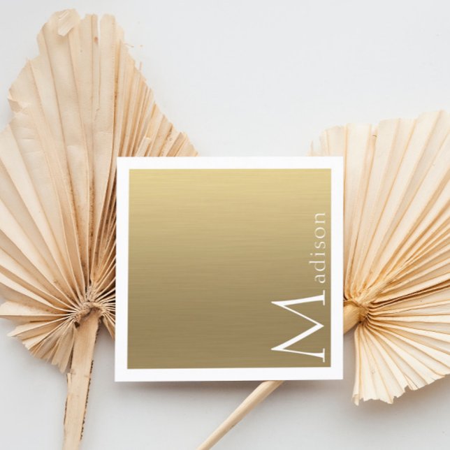 Minimalistische Imitate Gold Square Business Card Quadratische Visitenkarte (Von Creator hochgeladen)