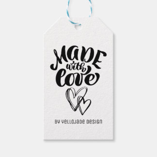 Minimalistische, individuell anpassbare Kalligraph Geschenkanhänger