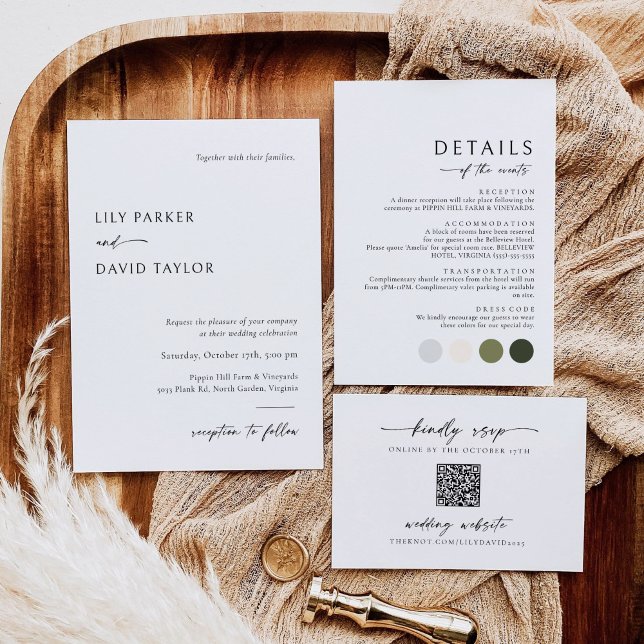 Minimalistische Informationen zur Umschließungskar Mitteilungskarte (Von Creator hochgeladen)