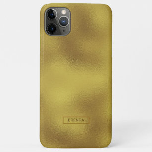 Minimalistische irisierende Imitate Goldfolie Case-Mate iPhone Hülle