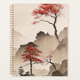 Minimalistische japanische Küste Planer