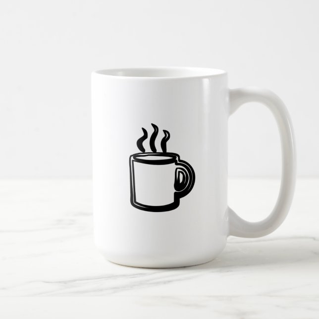 Minimalistische Kaffee-Tassen-Kaffee-Tasse (444 Kaffeetasse (Rechts)