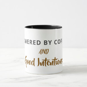 Minimalistische Kaffee-Zitat-Postkarte   Lustiges  Tasse