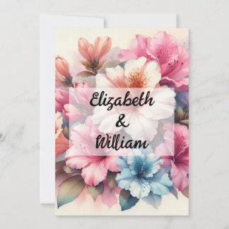 Minimalistische Kalligraphie Einladung