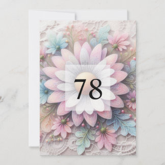 Minimalistische Kalligraphie Einladung