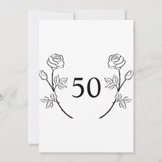 Minimalistische Kalligraphie Einladung