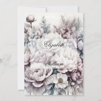 Minimalistische Kalligraphie Einladung