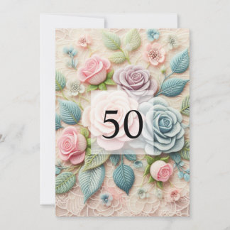 Minimalistische Kalligraphie Einladung