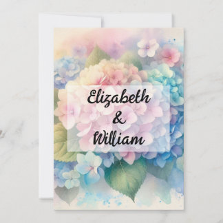 Minimalistische Kalligraphie Einladung