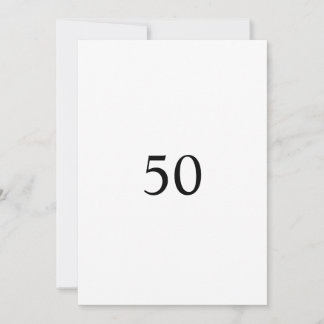 Minimalistische Kalligraphie Einladung