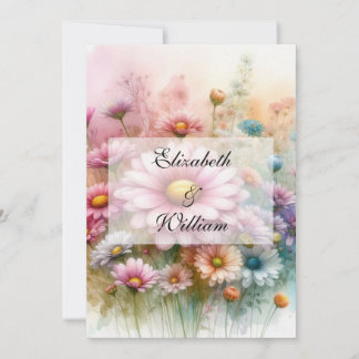 Minimalistische Kalligraphie Einladung