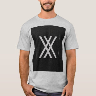 Minimalistische Kante. Städtische Identität T-Shirt