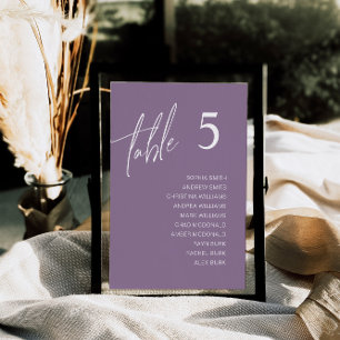 Minimalistische Kartenkarten für Hochzeitstiche Einladung