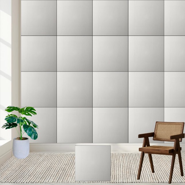 Minimalistische Keramik aus Weißholz Fliese (Minimalist White Wood Grain Ceramic Tile)