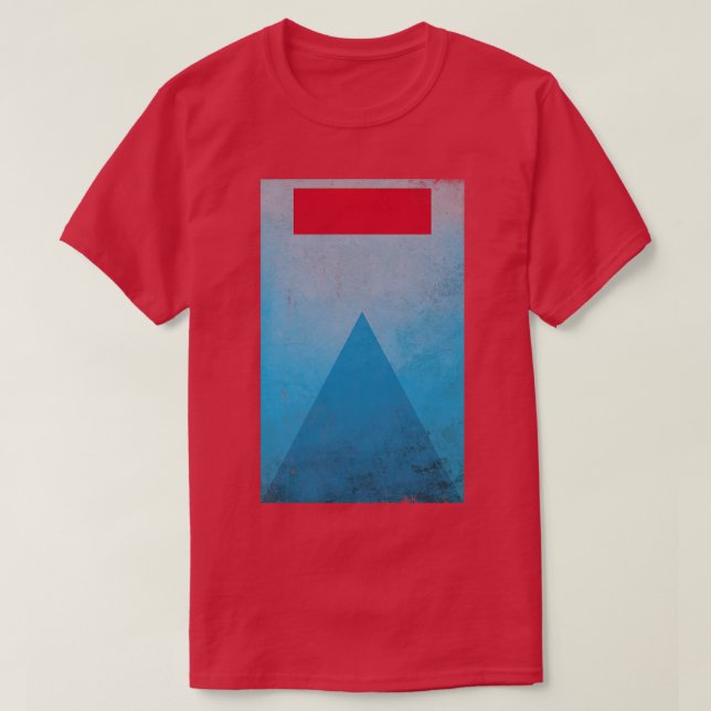 Minimalistische Kiefer T-Shirt (Design vorne)