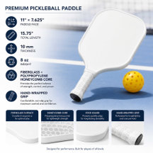 Minimalistische komfortable Pickleball-Schläger fü