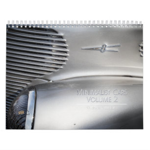Minimalistische Kraftfahrzeuge Volumen 2 Kalender