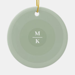 Minimalistische Kreislinie der Seite Keramik Ornament
